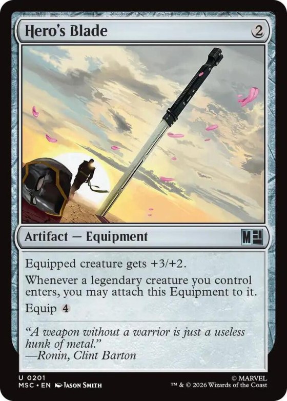 Hero's Blade - Surge Foil