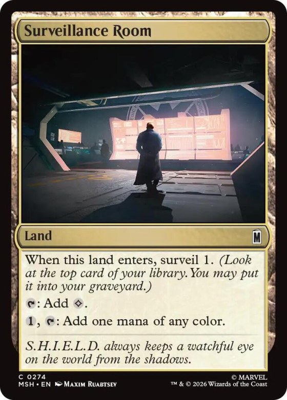 Surveillance Room - Foil
