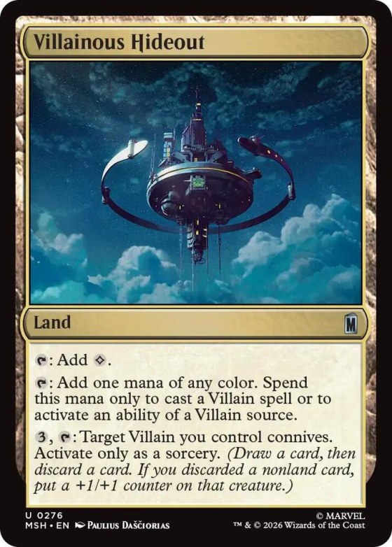 Villainous Hideout - Foil
