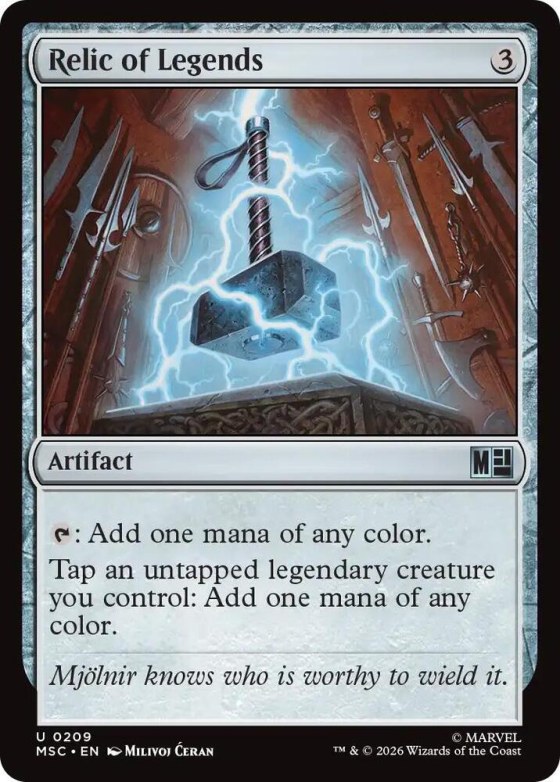 Relic of Legends - Surge Foil