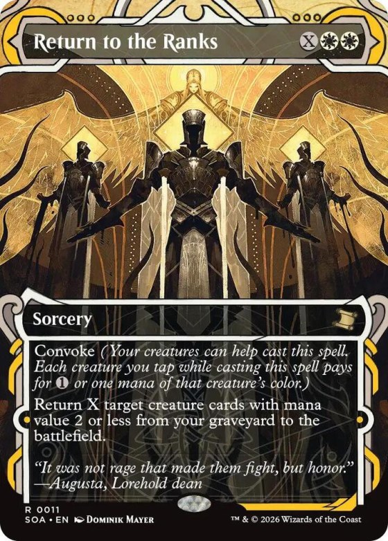 Return to the Ranks - Foil