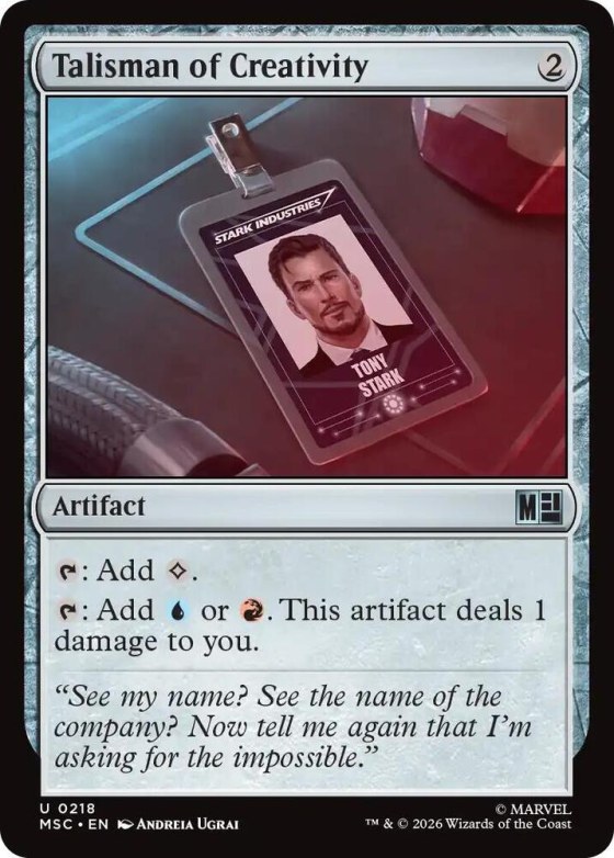 Talisman of Creativity - Surge Foil