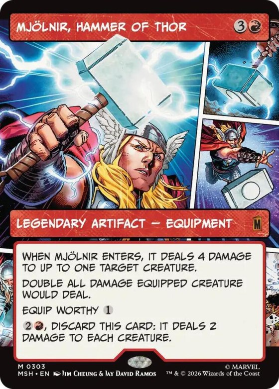 Mjolnir, Hammer of Thor - Foil