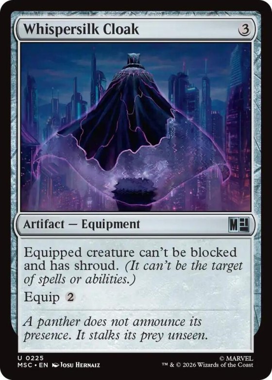 Whispersilk Cloak - Surge Foil