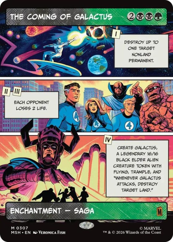 The Coming of Galactus - Foil