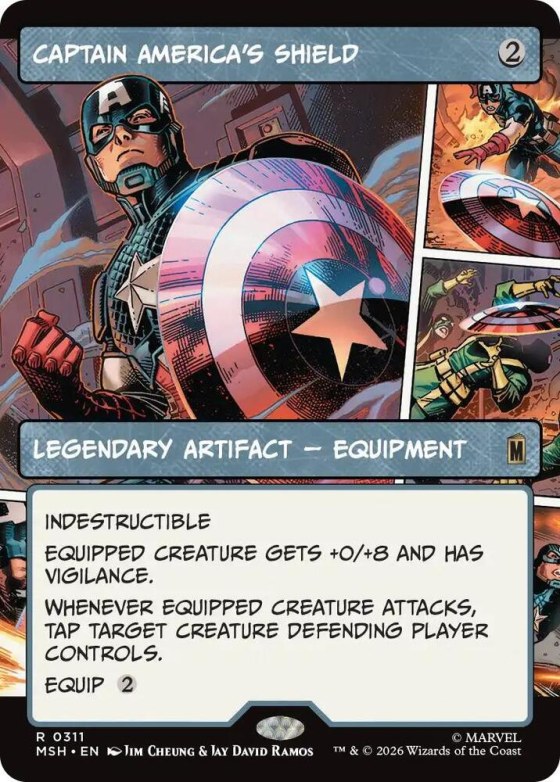 Captain America's Shield - Foil
