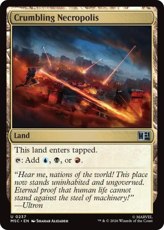 Crumbling Necropolis - Surge Foil