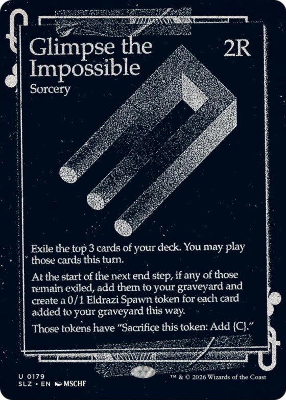 Glimpse the Impossible