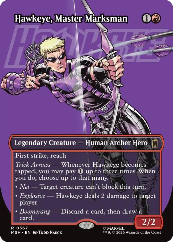 Hawkeye, Master Marksman - Foil