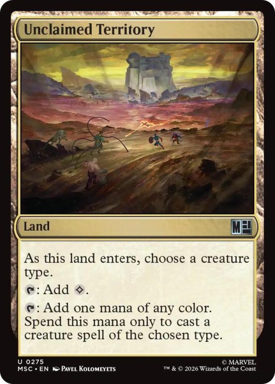 Unclaimed Territory - Surge Foil