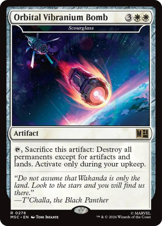 Orbital Vibranium Bomb - Scourglass - Surge Foil