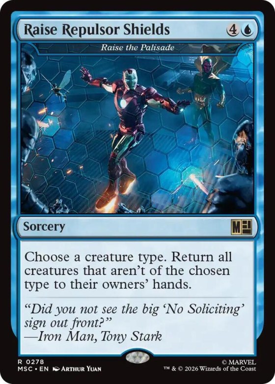 Raise Repulsor Shields - Raise the Palisade - Surge Foil