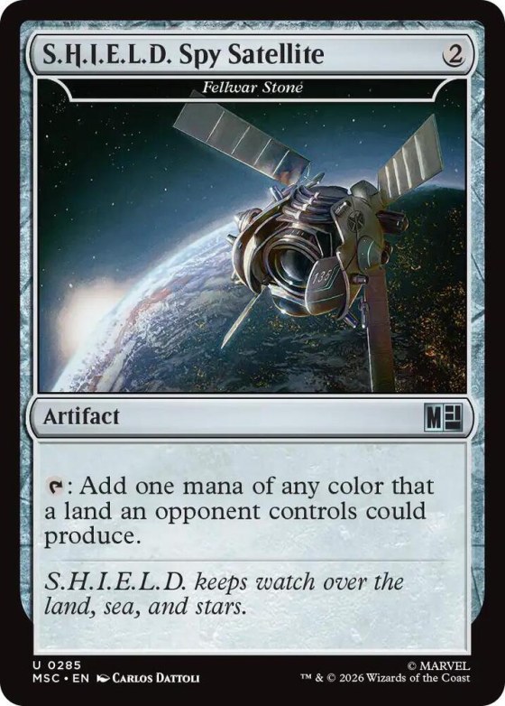 S.H.I.E.L.D. Spy Satellite - Fellwar Stone - Surge Foil
