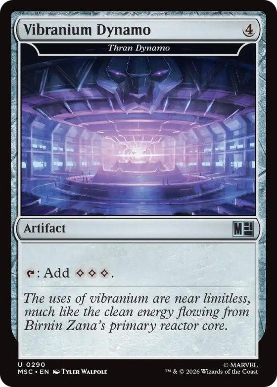 Vibranium Dynamo - Thran Dynamo - Surge Foil