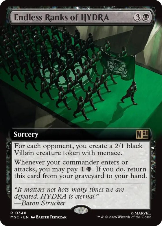 Endless Ranks of HYDRA