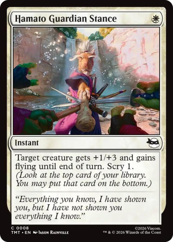 Hamato Guardian Stance - Foil