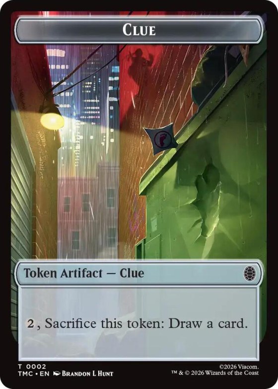 Clue // Rat Double-Sided Token