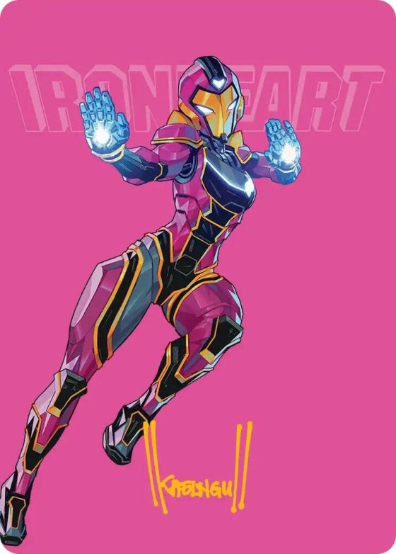 Ironheart, Clever Champion Art Card - Gold Stamped Signature
