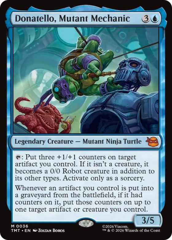 Donatello, Mutant Mechanic - Foil