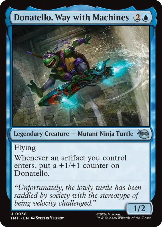 Donatello, Way with Machines - Foil