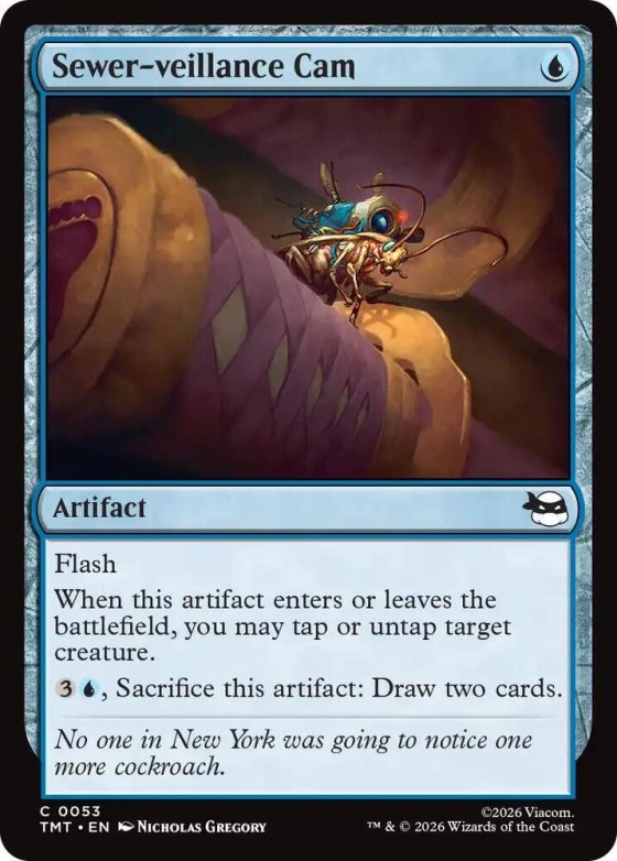 Sewer-veillance Cam - Foil