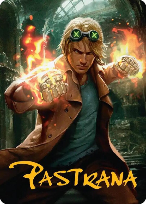 Chase Stein, Runaway Art Card - Gold Stamped Signature