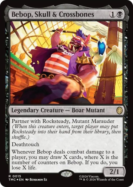 Bebop, Skull & Crossbones - Surge Foil