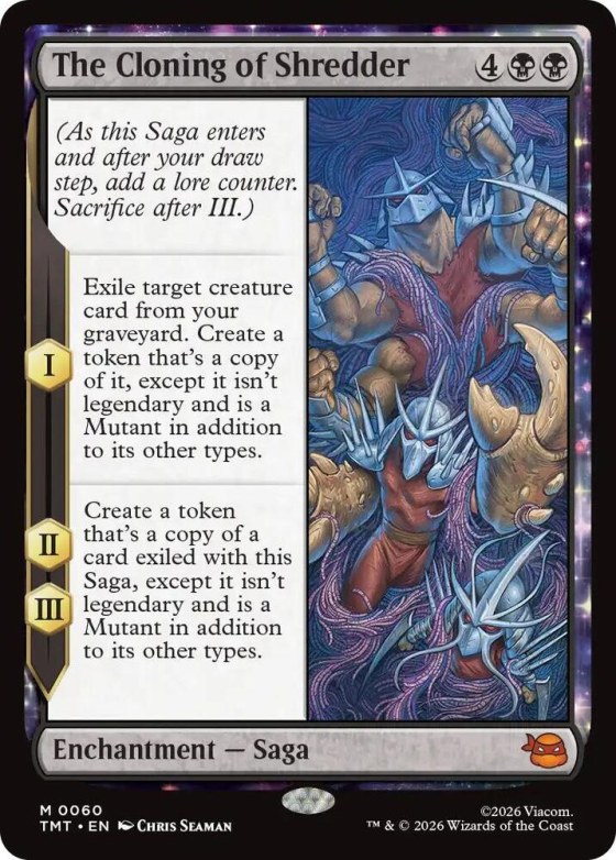 The Cloning of Shredder - Foil