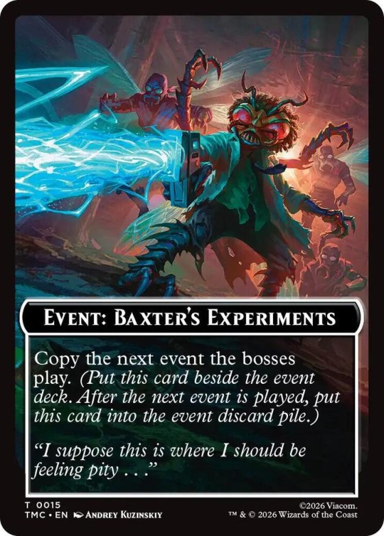 Event: Baxter's Experiments - Normal Event Baxter S Experime
