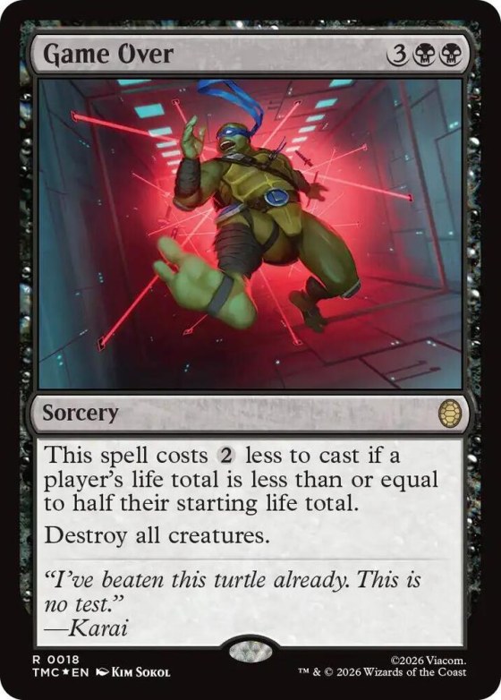 Game Over - Surge Foil