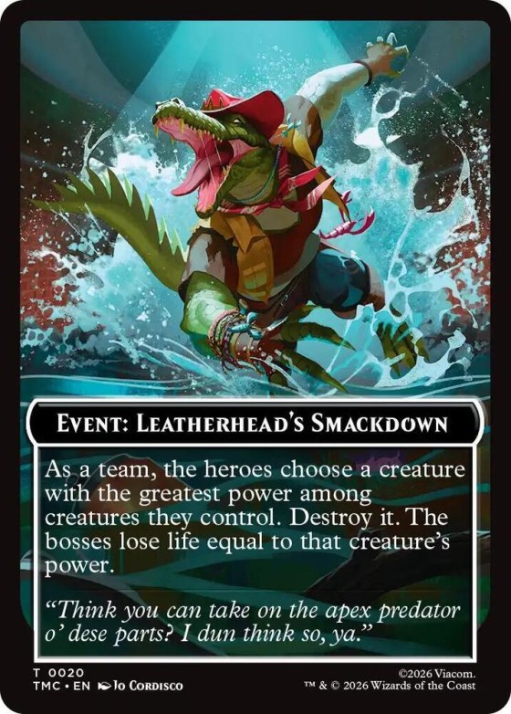 Event: Leatherhead's Smackdown - Normal Event Leatherhead S Sma