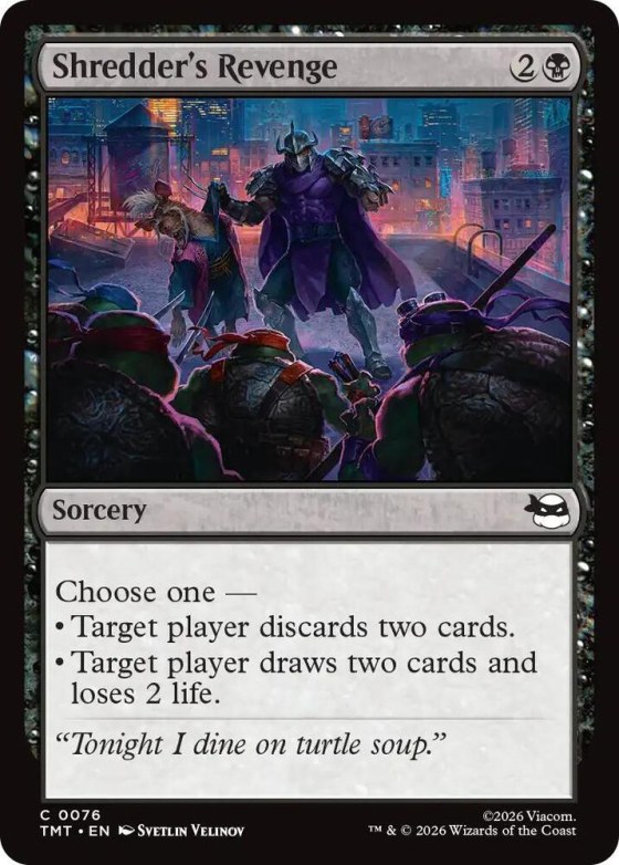 Shredder's Revenge - Foil