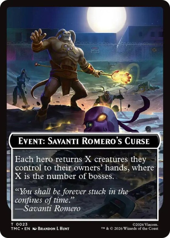 Event: Savanti Romero's Curse - Normal Event Savanti Romero S 