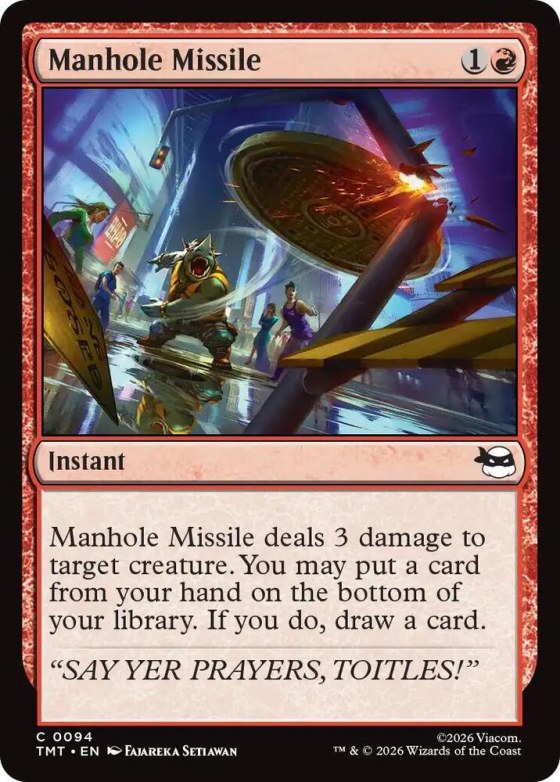 Manhole Missile - Foil