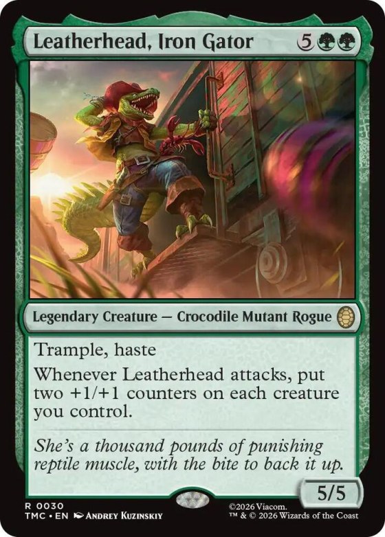 Leatherhead, Iron Gator - Normal Leatherhead Iron Gator