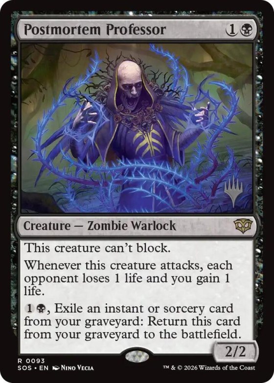 Postmortem Professor - Foil