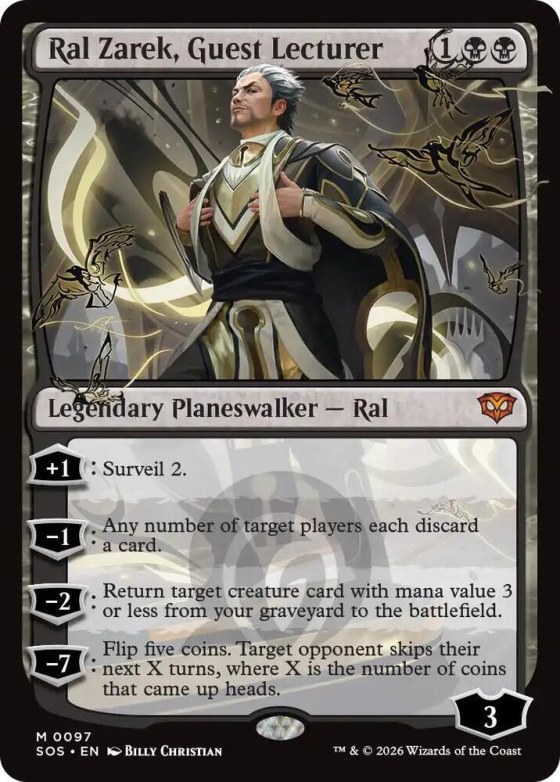 Ral Zarek, Guest Lecturer - Foil