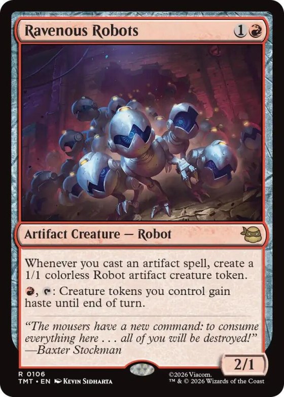 Ravenous Robots - Foil
