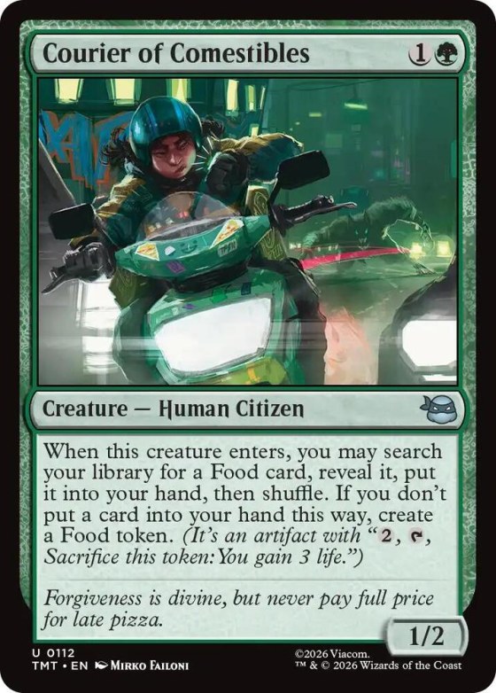 Courier of Comestibles - Foil