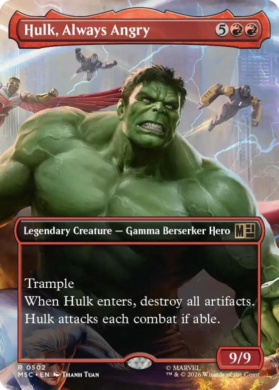 Hulk, Always Angry - Foil