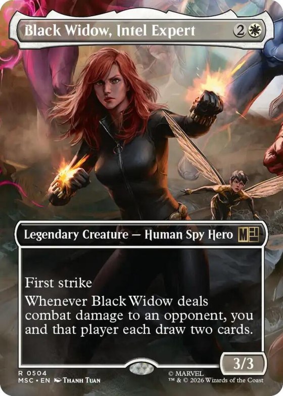 Black Widow, Intel Expert - Foil