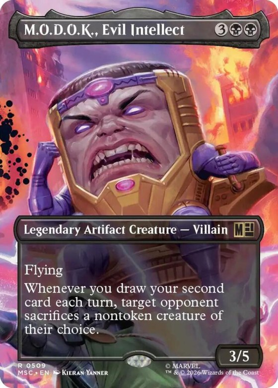 M.O.D.O.K., Evil Intellect - Foil