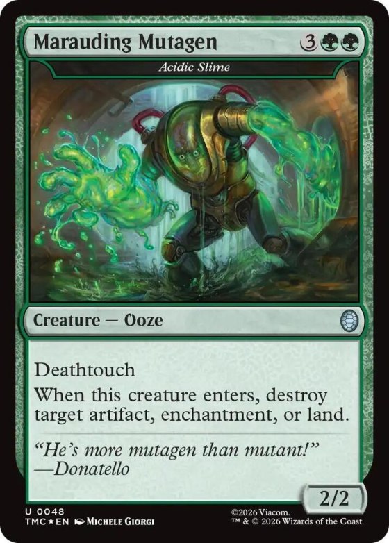 Marauding Mutagen - Acidic Slime - Surge Foil