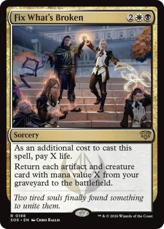 Fix What's Broken - Foil