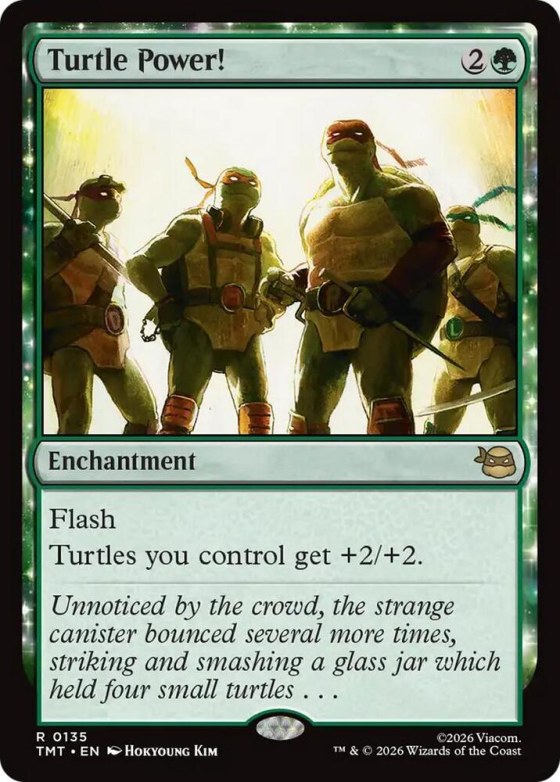 Turtle Power! - Foil