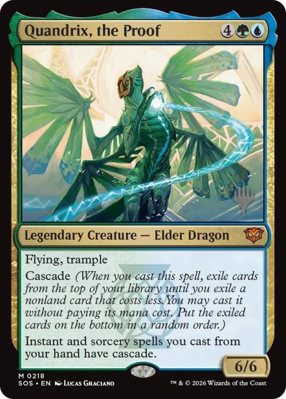 Quandrix, the Proof - Foil