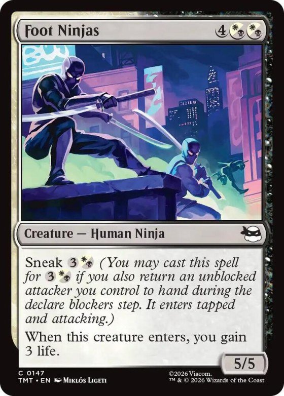 Foot Ninjas - Foil