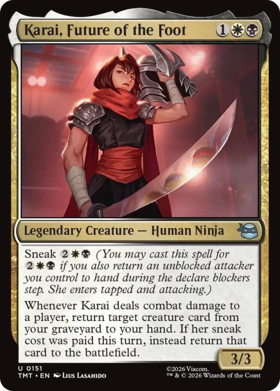 Karai, Future of the Foot - Foil