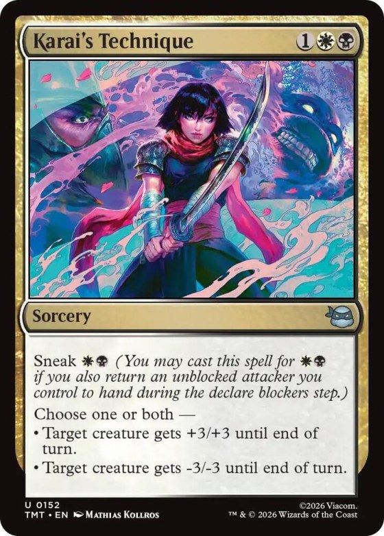 Karai's Technique - Foil