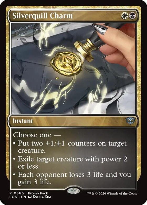 Silverquill Charm - Foil Silverquill Charm
